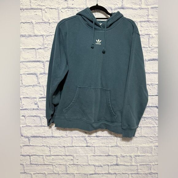 adidas Originals Women's Adicolor Essentials Fleece Hoodie size M arctic night - Picture 4 of 14